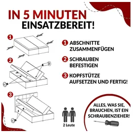MKS Paris King Duo 140 x 200 cm H3 Grau