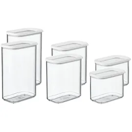 Mepal Modula Küchendose weiß 1 l 6-teiliges Set