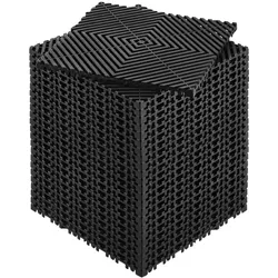 VEVOR 24 x Drainagematte Garage Bodenfliesen Ineinandergreifend 31x31cm