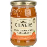 Chivers Fruchtaufstrich English Orange, vegan, 25% Fruchtgehalt, im Glas, 340 g