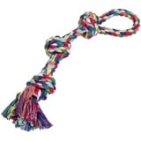 Nobby Rope Toy Spielseile bunt 3 Knoten doppelt 580 g