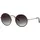 Marc O'Polo Sonnenbrille MARC O'POLO "Modell 508001", Damen, rosé, navy, leicht glänzend, metallic, Sonnenbrillen Sonnenbrille, Form Rund, Logoschriftzug auf Bügel, Kombifassung