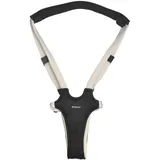 KIKKABOO Babylaufgurt Gia Kinder-Sicherheitsgurt einstellbare Gurtlänge schwarz weiß