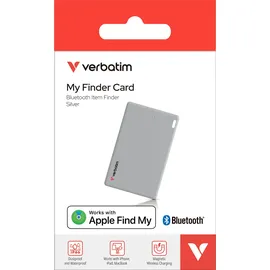Verbatim My Finder Card silber Bluetooth MYFCR-01S 32139