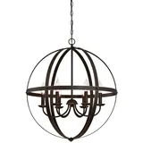 Westinghouse Stella Mira 6-flg. E14 60 cm bronze