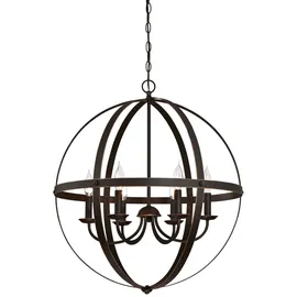 Westinghouse Stella Mira 6-flg. E14 60 cm bronze