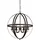 Westinghouse Stella Mira 6-flg. E14 60 cm bronze