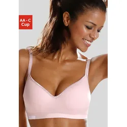 H.I.S Sport-BH, mit Push-up-Kissen, für leichte Belastbarkeit H.I.S rosa 90