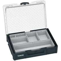 Tanos Systainer3 Organizer M 89 mit 6 Boxen anthrazit 39,6x8,9x29,6 cm