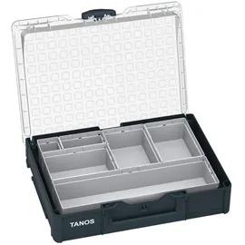 Tanos Systainer3 Organizer M 89 mit 6 Boxen anthrazit 39,6x8,9x29,6 cm