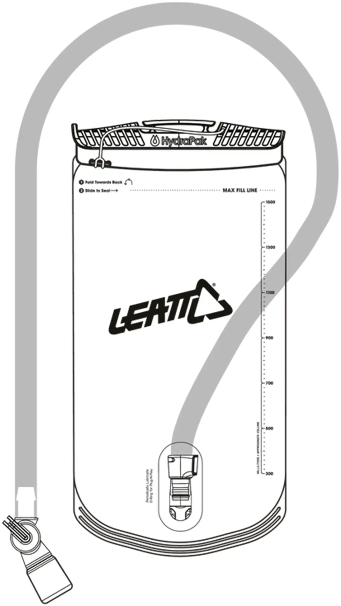 Leatt HydraPak 1.5L Vertical Trinkblase für Männer