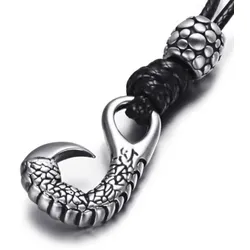 Firetti Kette mit Anhänger »Schmuck Geschenk The Claw« Firetti edelstahlfarben-schwarz-vintage