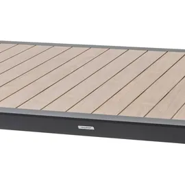 Hesperide Gartentisch 12 Plätze Aluminium 0 x 0 x 0 cm Gold/Grau/Schwarz