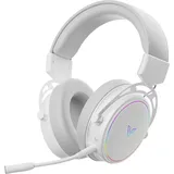 Rapoo VH800, Over-ear Gaming Headset Bluetooth Weiß