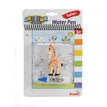 Simba Water Pen Safari Malbuch 1 St. Weiß/Türkis