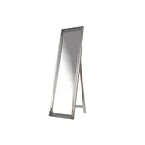 Casa Padrino Luxus Standspiegel 160 cm - Designer Spiegel - Silber