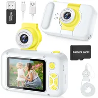 ARNSSIEN Digitalkamera für 3-12 Jahre alte Jungen/Mädchen mit 180° Flip-Objektiv, 2,4" Kinder Selfie Digitalkamera für Kleinkinder mit Video, Weihnachten Geburtstag Festival Geschenke für Kinder,X101