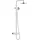 Hansa Basic Duschsystem mit Thermostat Chrom 55350110