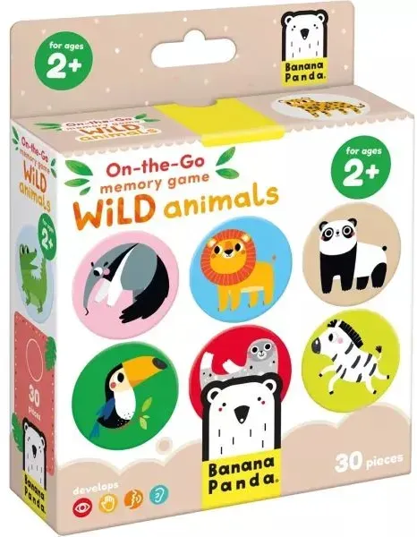 Banana Panda: Reise-Memory – Wildtiere