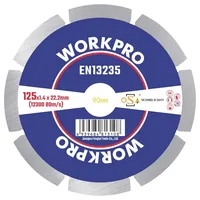 WorkPro GSOSSE-2 Trennscheibe 125 mm 1 St. Keramik, Porzellan,