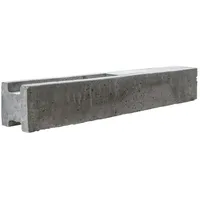 Beckers Betonzaun Zaunpfosten 13 x 13 x 80 cm Betongrau