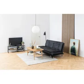 Actona Seaford TV-Lowboard 120x46x33 cm Schwarz Holzwerkstoff