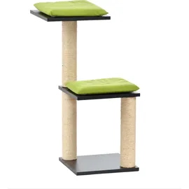 Silvio Design Dara 68 x 55 x 87 cm anthrazit/grün