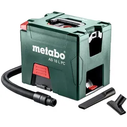 Metabo Akku-Sauger AS 18 L PC mit manueller Filterreinigung - Karton - 602021850