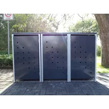 SRM Design Mülltonnenbox Modell No.3 120 cm grau