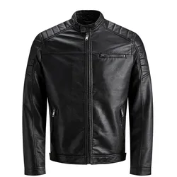 Jack & Jones Jacke Lederimitat Jacket Jacke JJ ROCKY JACKET Lederimitat