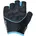 Radhandschuhe schwarz/türkis XS