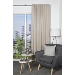 Gardine »OXFORD«, (1 St.), blickdicht, 94370439-0 natur