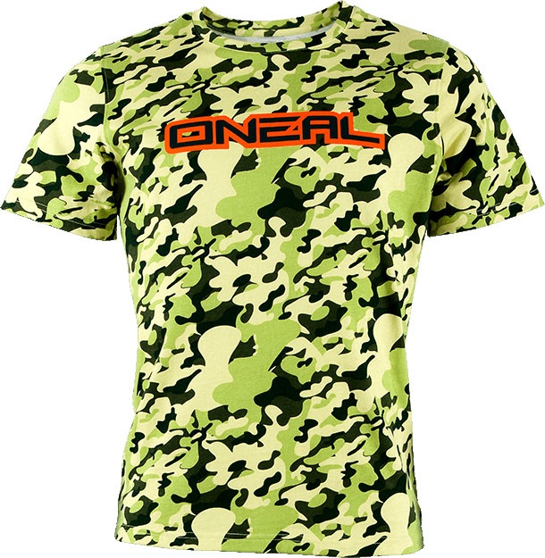 ONeal Piledriver, T-Shirt - Camouflage Orange - S