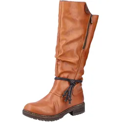 Winterstiefel, mit variablen Schaft von normal bis XL, Gr. 36, cognac, , 93291660-36