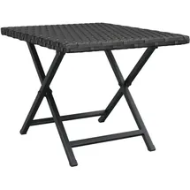 vidaXL Klapptisch 49,2 x 37,7 x 32 cm Schwarz