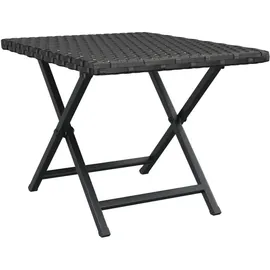 vidaXL Klapptisch 49,2 x 37,7 x 32 cm Schwarz