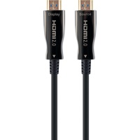 Gembird CCBP-HDMID-AOC-20M HDMI-Kabel HDMI Typ A (Standard) Schwarz