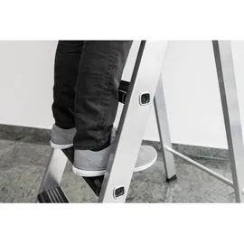Günzburger MUNK Nachrüstsatz clip-step relax für Stufen-Anlegeleiter / Stufen-Schiebeleiter 6 Trittauflagen