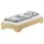 Erst-Holz Funktionsbett Bettrahmen 100x190 Pensionsbett, Gästebett mit wählbarem Zubehör V-60.56-10-190ohne Zubehör