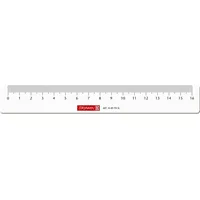 Brunnen Lineal 16,0 cm, glasklar