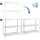 Simon Rack SimonRack Schwerlastregal, Lagerregal, 180x80x40 Metallregal Kellerregal, Biegestelle 100 kg, 5 Fachböden, Weiss - Comfort