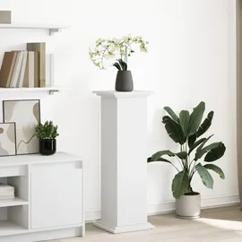 vidaXL Postament mit Stauraum 31 x 30 x 90 cm Weiß