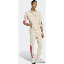 adidas STADIUM 3-STREIFEN Trainingsanzug Beige S