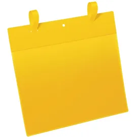 Durable Gitterboxtasche mit Lasche A4 quer, gelb