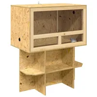 VidaXL Terrarium Braun 80 x 50 x 100 cm