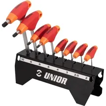Unior 193HX-US.1 T-Griff Innensechskantschlüssel-Set, HX2-HX10/8