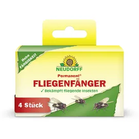 NEUDORFF Permanent Fliegenfänger Insektenfalle 4 Stück