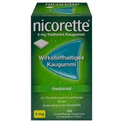 Nicorette 4 mg freshmint Kaugummi