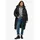 Superdry Damen. Langer Steppmantel mit Kapuze schwarz 36 - 36