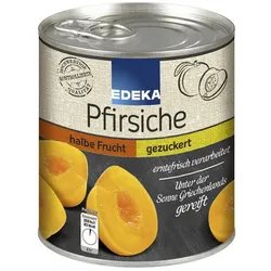 EDEKA Pfirsiche halbe Frucht gezuckert 820G